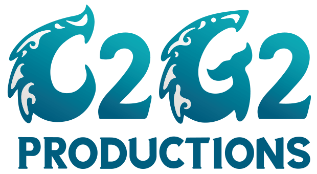 C2G2 Productions logo design