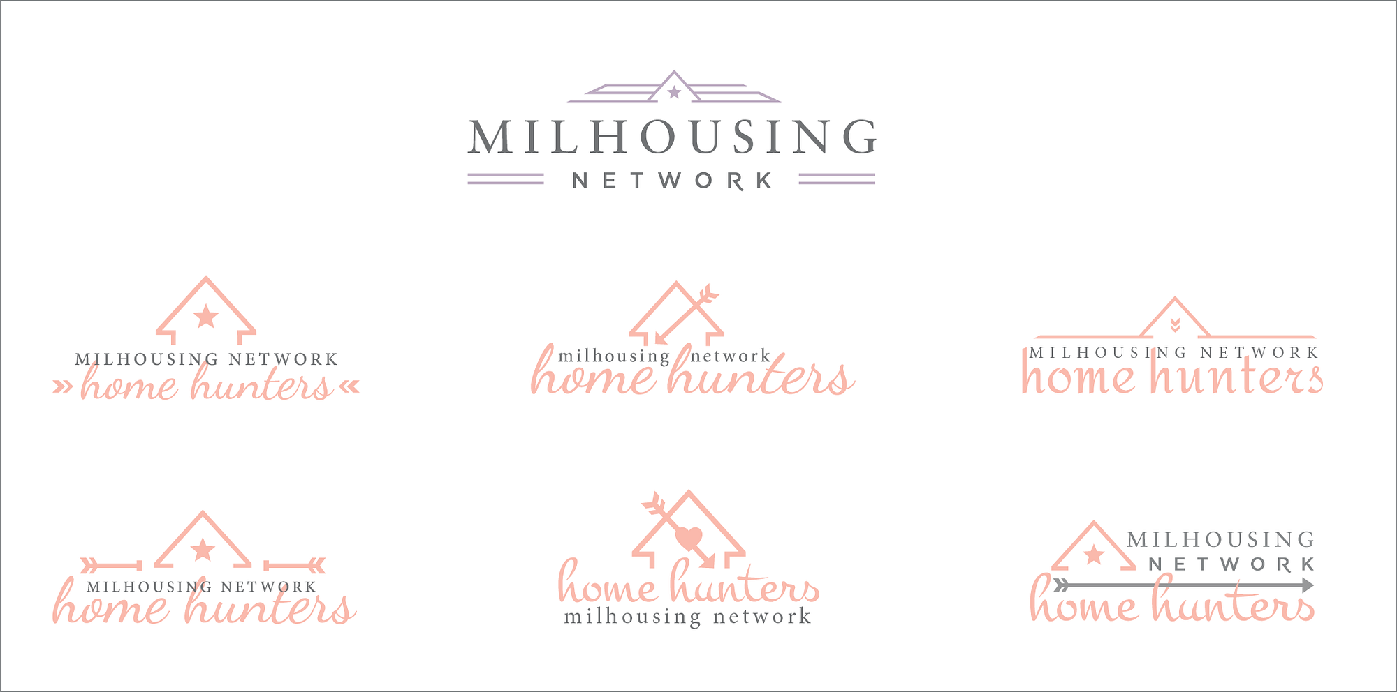 Home Hunters logo concepts