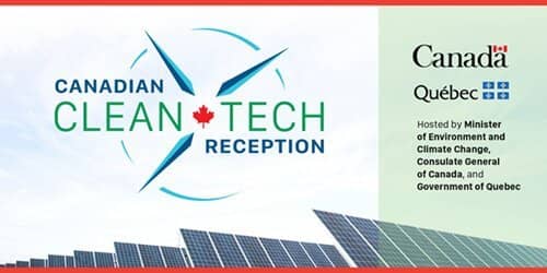 Canadian Clean Tech Reception Evite header