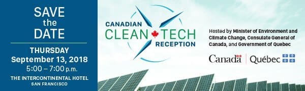 Canadian Clean Tech Reception save the date header