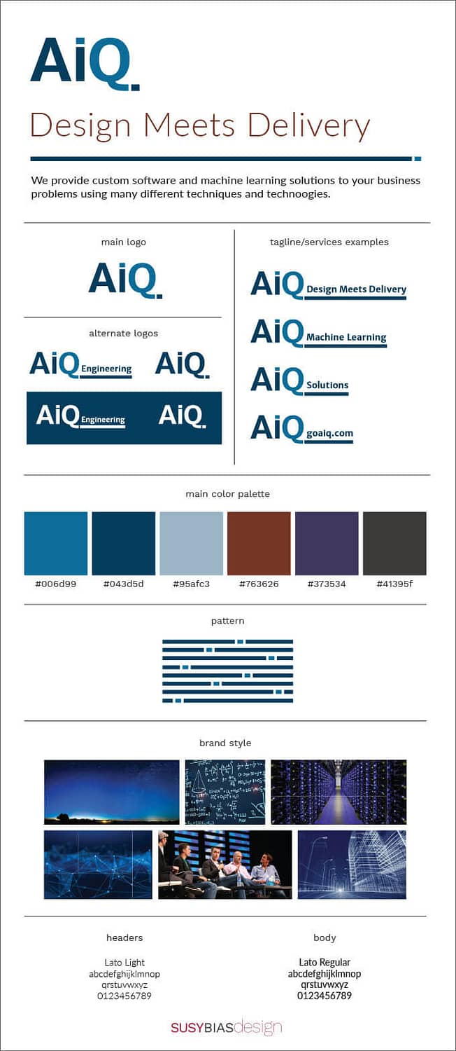 AiQ brand board