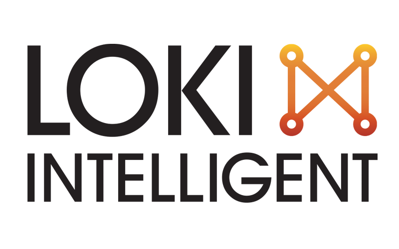 Loki Intelligent logo design
